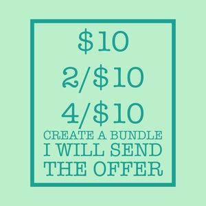 Bundle items to save $$
